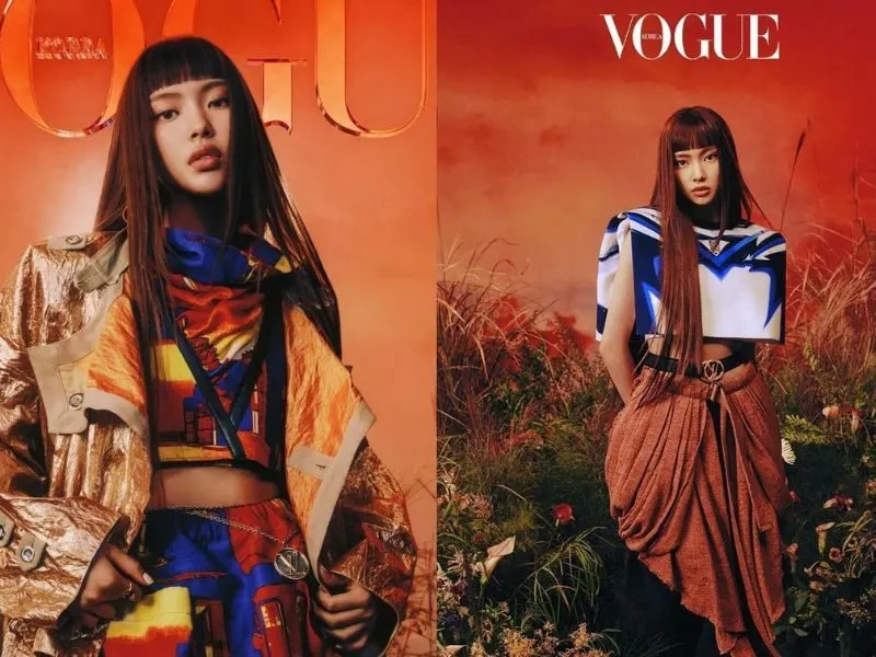 NewJeans Hyein trên trang bìa Vogue