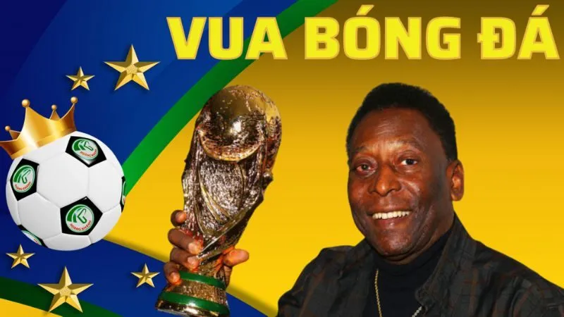 Pelé - Vua bóng đá Brazil với 3 World Cup